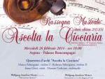 programma del concerto in Arpino