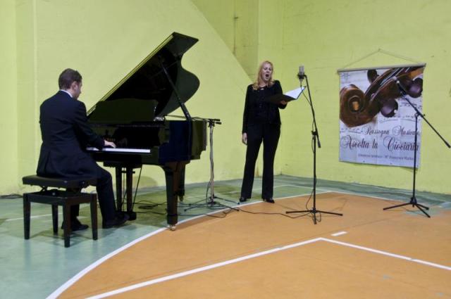 il pianista Emanuele Frenzilli ed il soprano Tiziana Cosso
