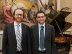 il pianista Roberto Prosseda ed il compositore Francesco Marino